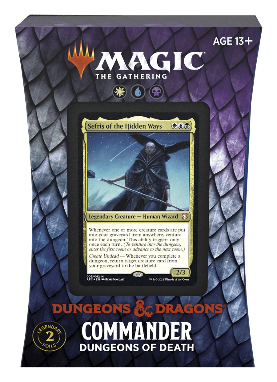 Adventures in the Forgotten Realms Commander Deck - Dungeons of Death