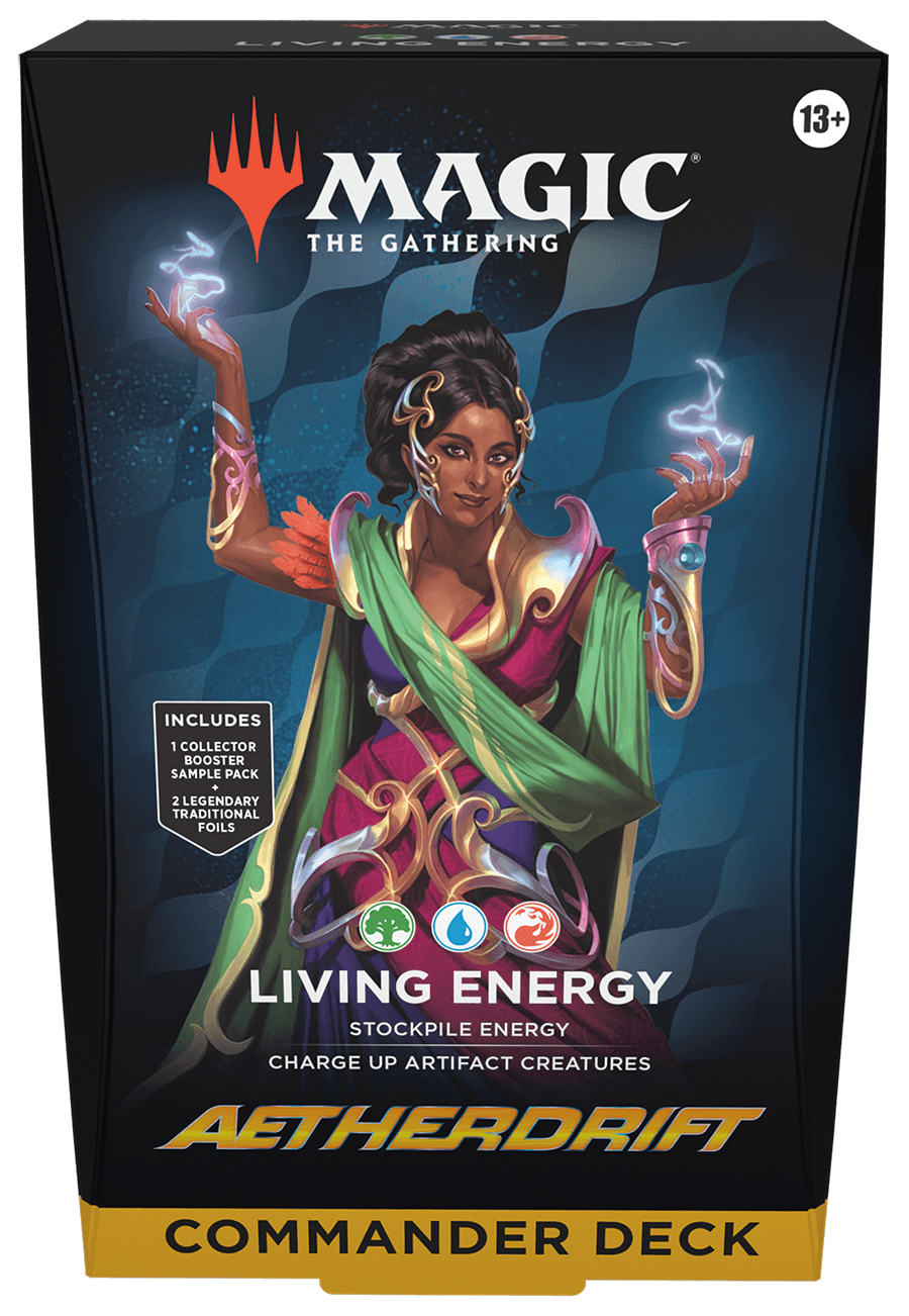Aetherdrift Commander Deck - Living Energy