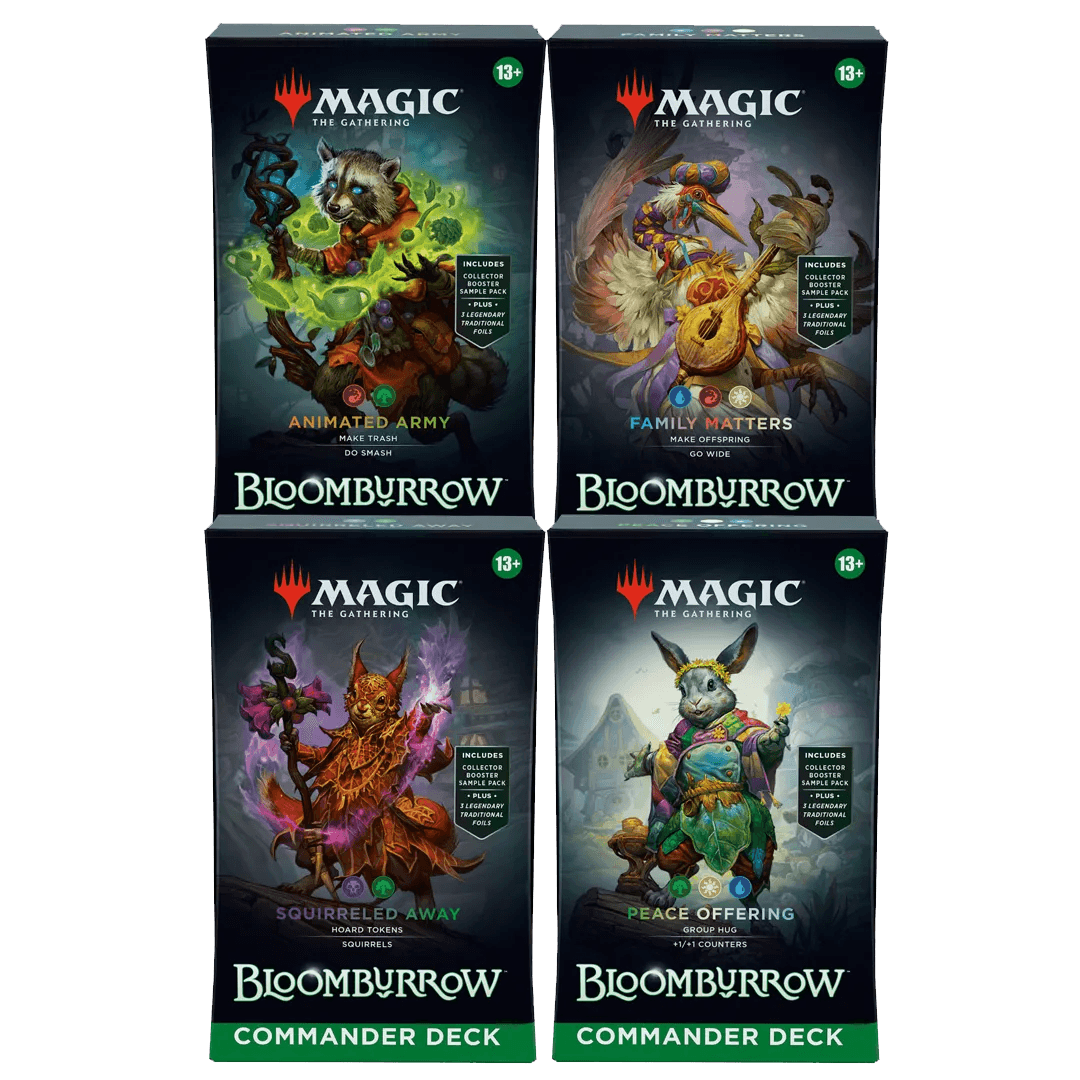 Bloomburrow Commander Deck Set (4)