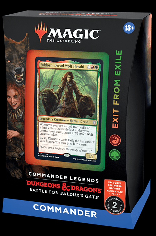 Commander Legends: Battle for Baldur's Gate Commander Deck - Exit from Exile