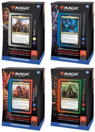 Commander Legends: Battle for Baldur's Gate Commander Deck Set (4)