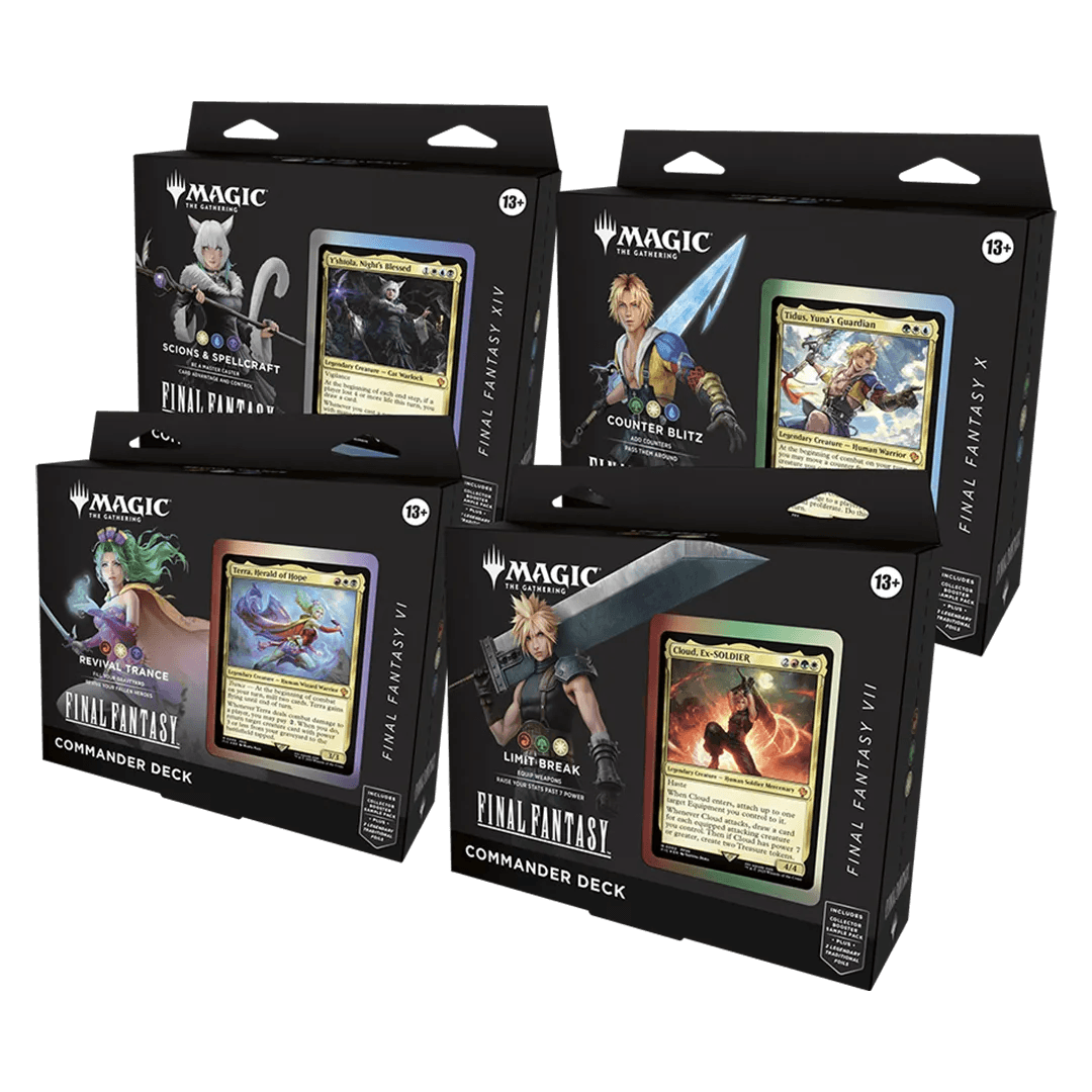 Final Fantasy Commander Deck Set (4)