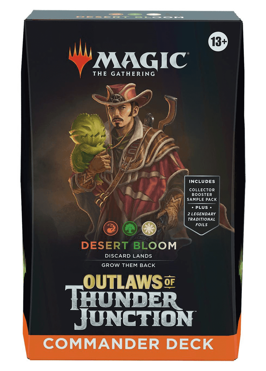 Outlaws of Thunder Junction Commander Deck - Desert Bloom