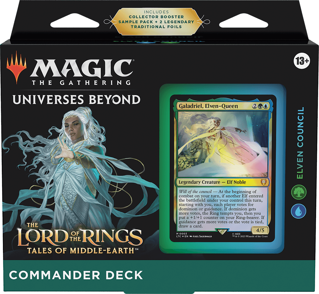 The Lord of the Rings: Tales of Middle-earth Commander Deck - Elven Council