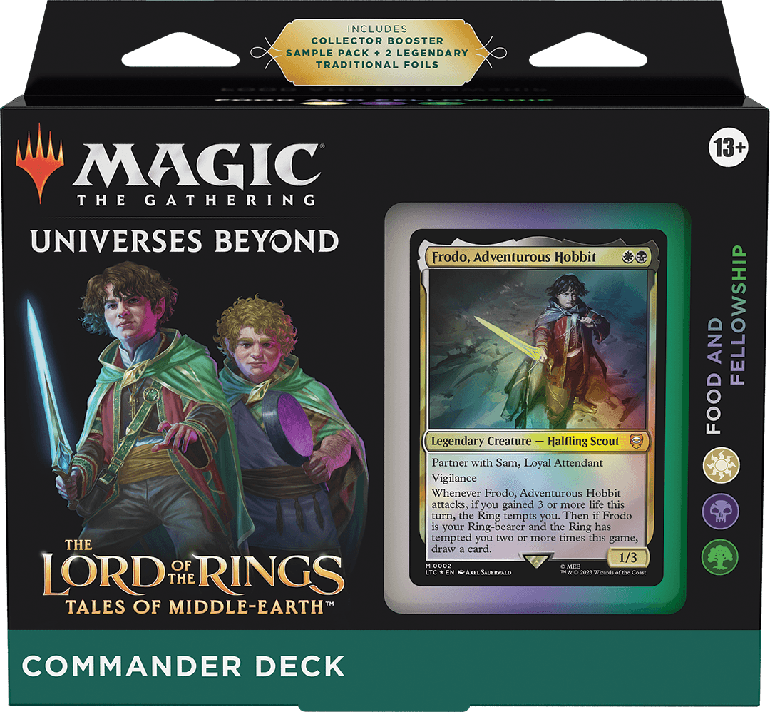 The Lord of the Rings: Tales of Middle-earth Commander Deck - Food and Fellowship