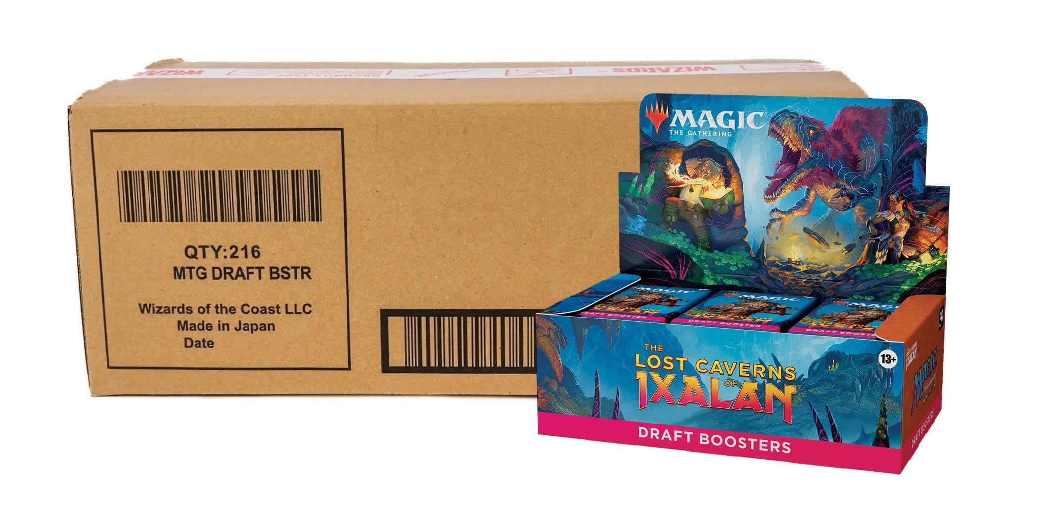 The Lost Caverns of Ixalan Draft Booster Case