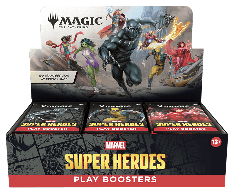 Marvel Super Heroes Play Booster Box